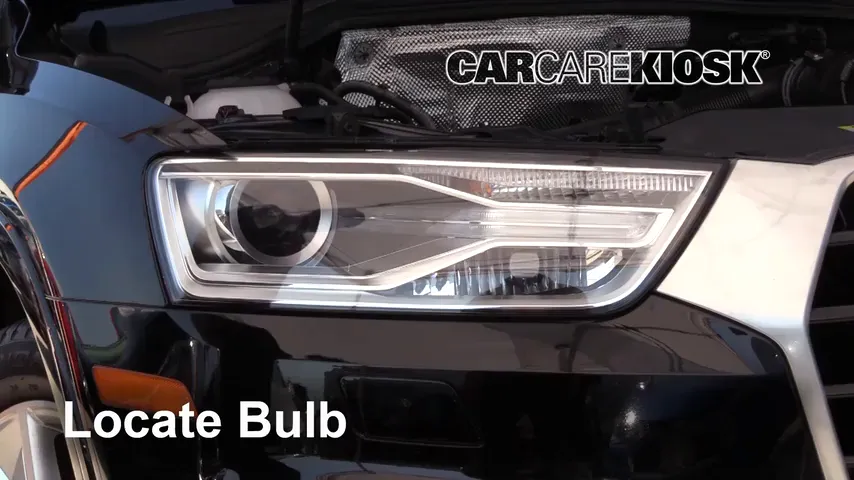 2018 Audi Q3 Quattro Premium 2.0L 4 Cyl. Turbo Lights Daytime Running Light (replace bulb)